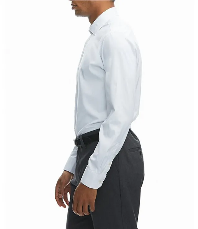 Pronto Uomo Slim Fit Spread Collar Shirt