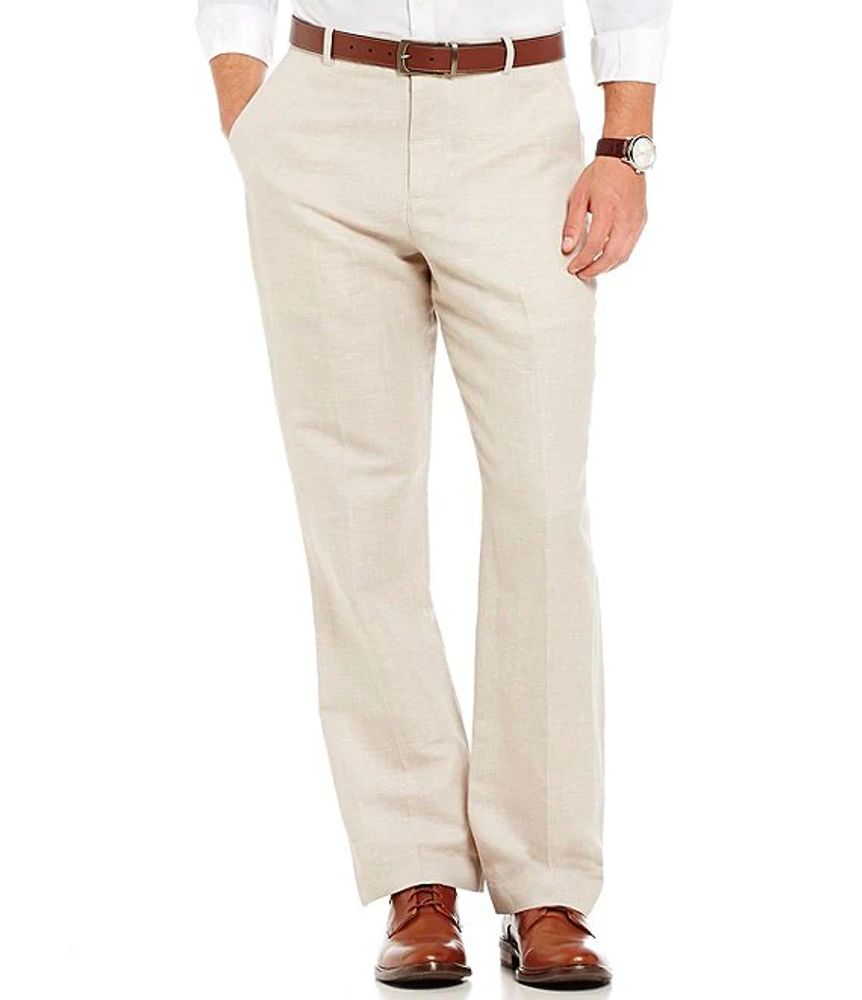 Hiltl Linen FlatFront Dress Pants Pants for Men  Mercari