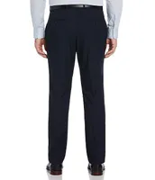 Perry Ellis Slim-Fit Stretch Flat-Front Plaid Suit Separates Dress Pants