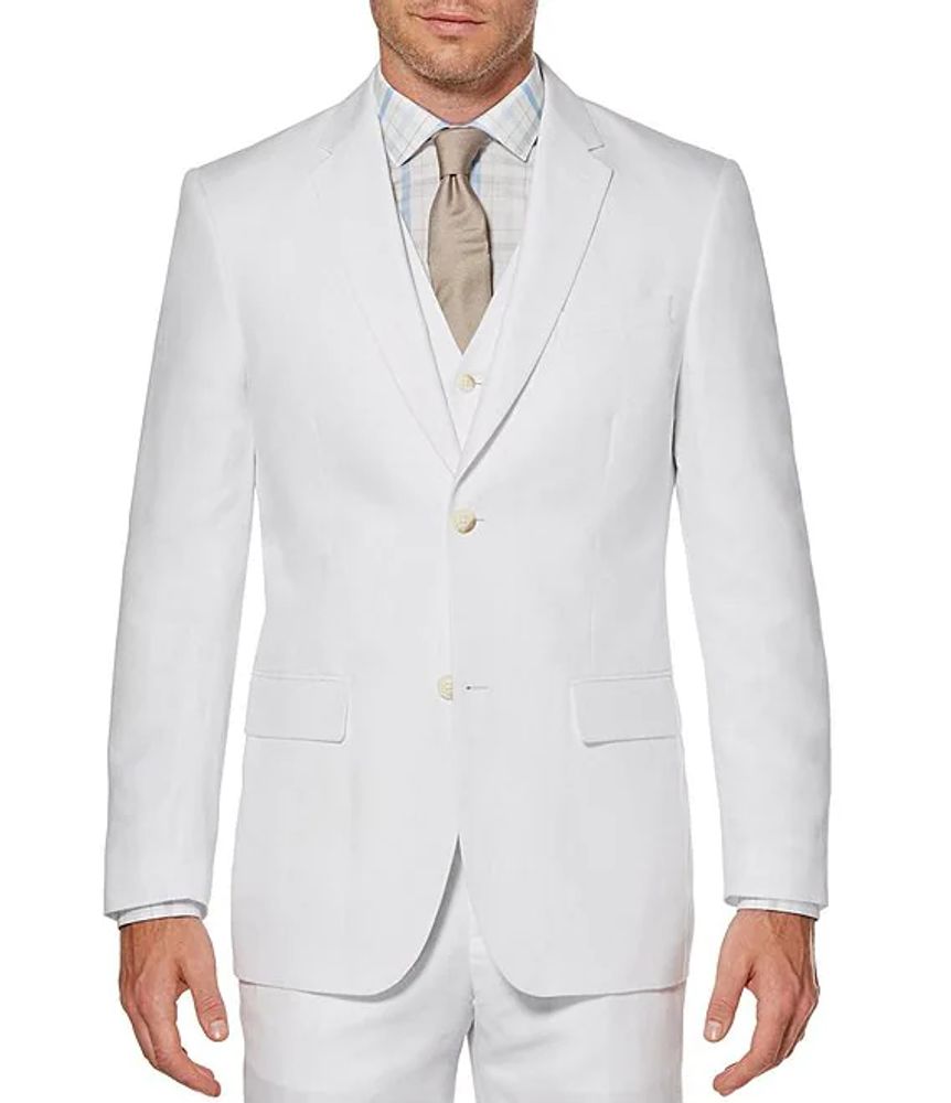 dillards linen suit