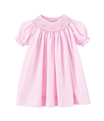 Petit Ami Baby Girls 12-24 Months Smocked Gingham Dress