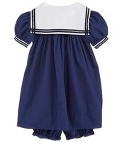 Petit Ami Baby Girls 3-24 Months Nautical Sailor Dress