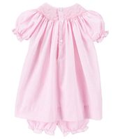 Petit Ami Baby Girls 3-9 Months Smocked Gingham Dress