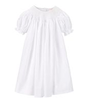 Petit Ami Baby Girls Newborn-9 Months Smocked Christening Gown