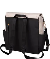 Petunia Pickle Bottom Boxy Backpack Diaper Bag - Sand & Black