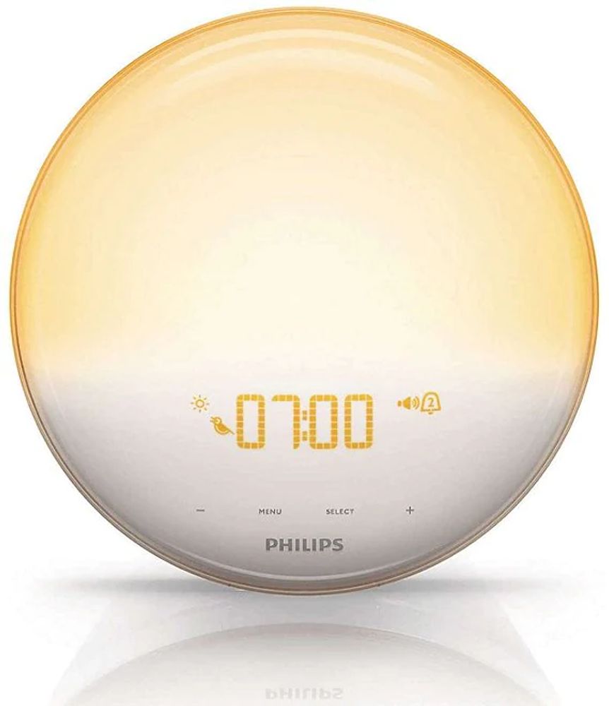 wijs Krijgsgevangene opvolger Philips Wake Up Light Radio Alarm Clock | Alexandria Mall