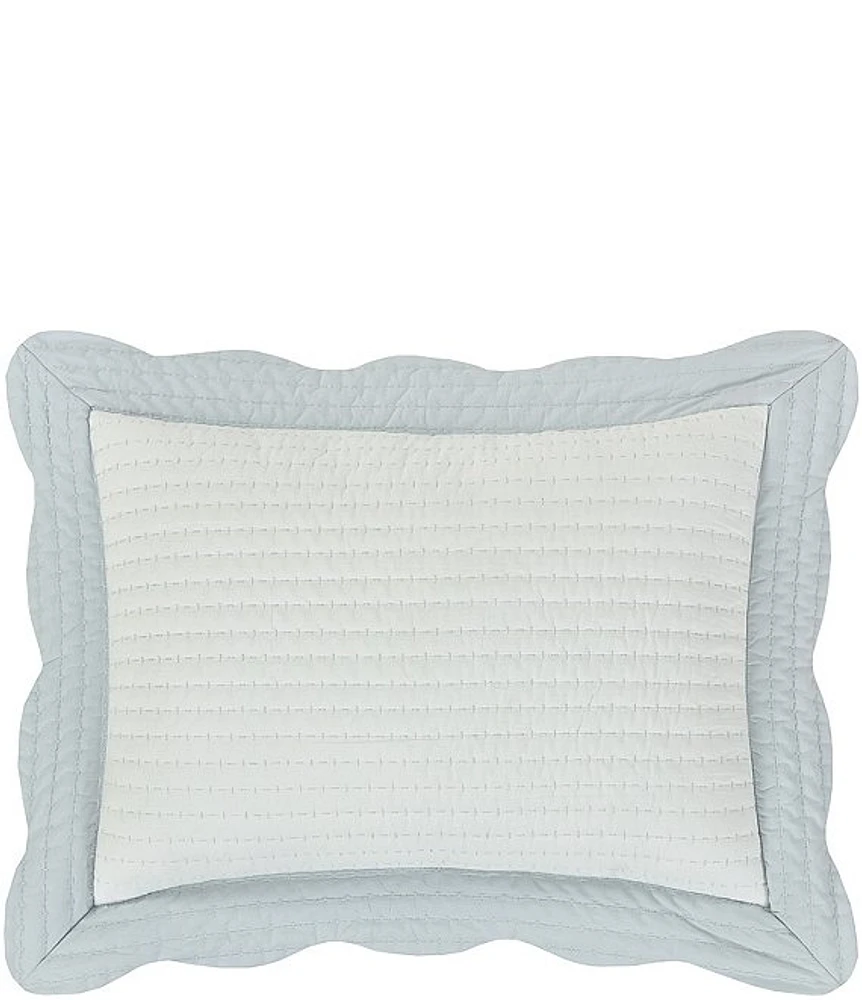 Piper & Wright Amherst Collection Quilted Reversible Pillow Sham