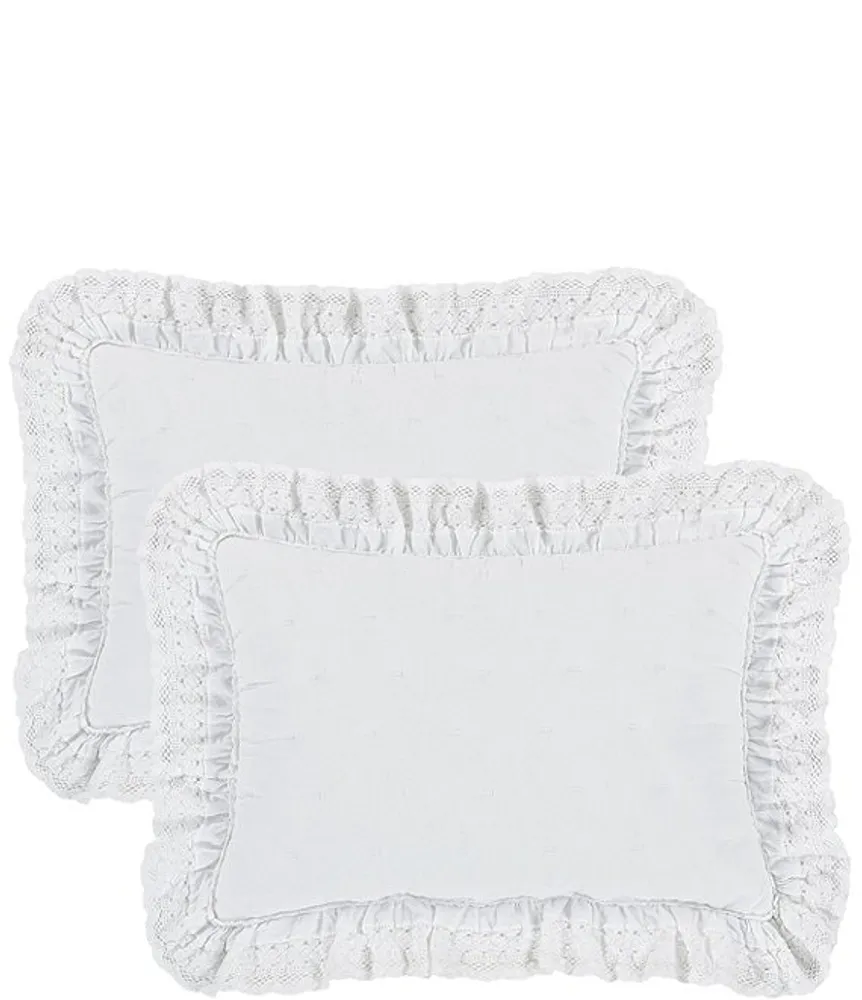 Piper & Wright Samantha Quilt Collection Quilted Voile Pillow Sham
