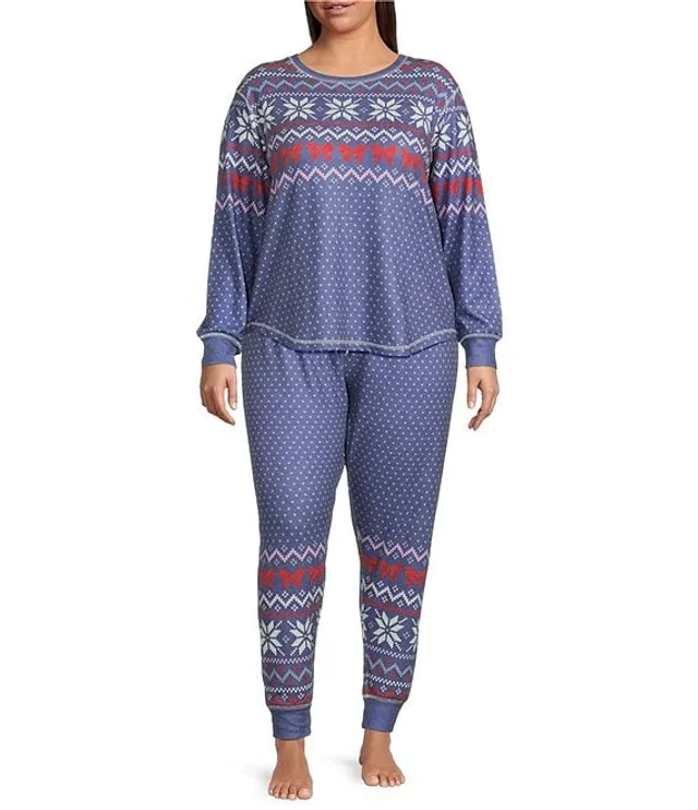 PJ Salvage Dotted Knit Coordinating Sleep Joggers