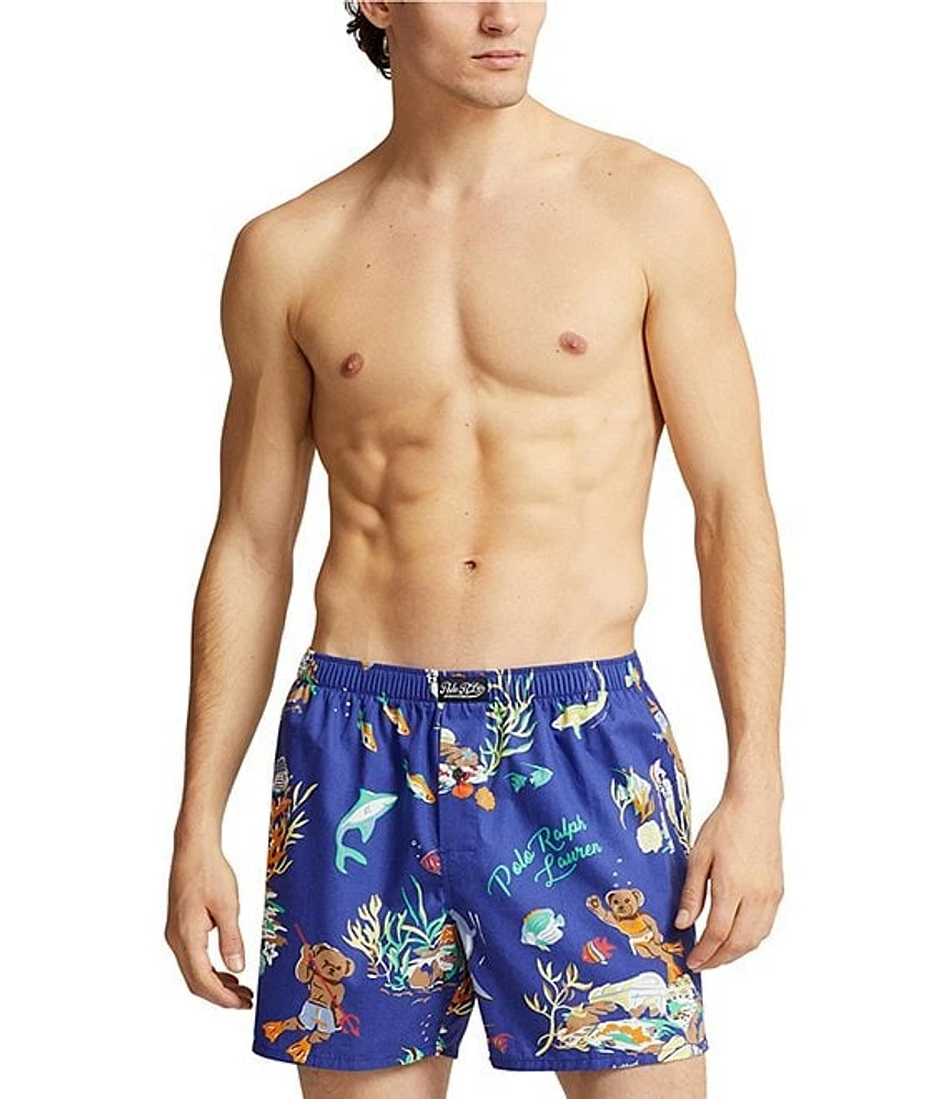 Polo Ralph Lauren Allover Signature Regatta Printed Boxers