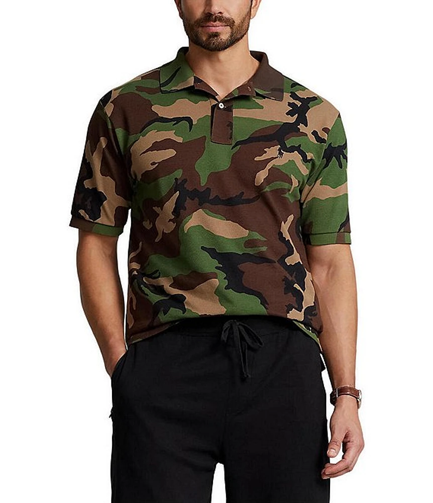 Polo Ralph Lauren Big & Tall Camo Mesh Short-Sleeve Polo Shirt