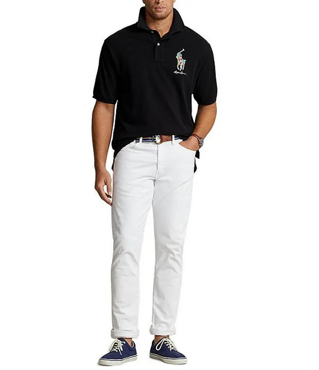 Polo Ralph Lauren Classic-Fit Big Pony Mesh Short-Sleeve Polo