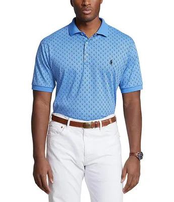 Polo Ralph Lauren Big & Tall Classic Fit Printed Soft Cotton Short Sleeve Shirt
