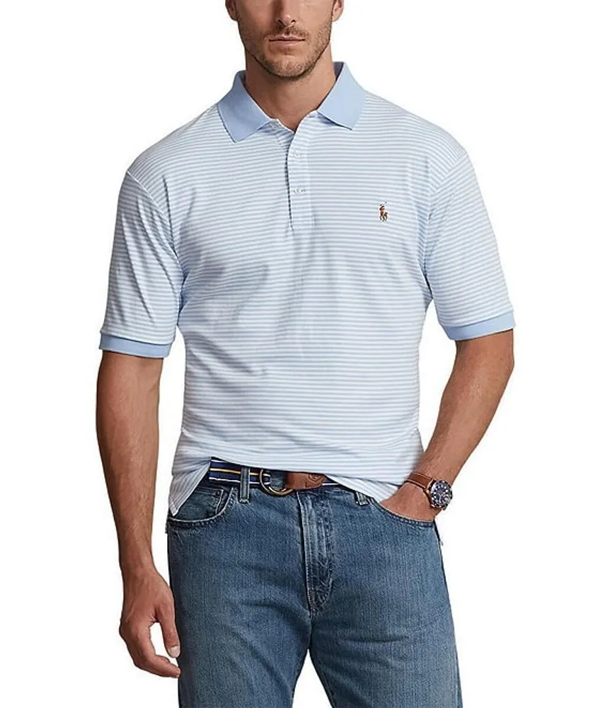 Polo Ralph Lauren Big & Tall Classic Fit Short Sleeve Striped Shirt