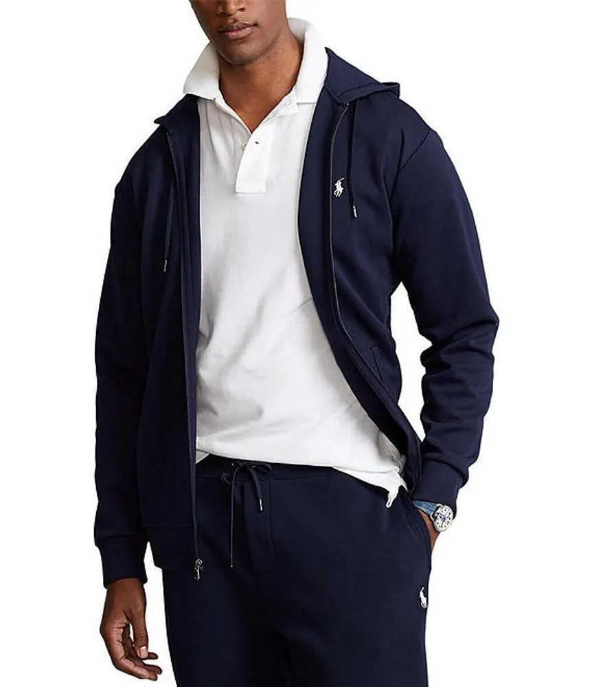Polo Ralph Lauren Men's Big & Tall Full-Zip Fleece Hoodie (3XB, Navy) :  : Fashion