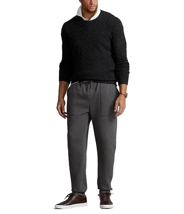 Polo Ralph Lauren Men's Big & Tall Double-Knit Jogger Pants - Macy's
