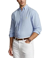 Polo Ralph Lauren Big & Tall Linen Long-Sleeve Woven Shirt