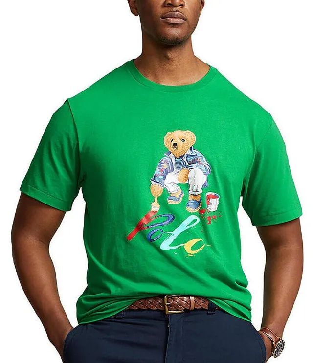 Polo Ralph Lauren Big & Tall Paint Bear Short Sleeve T-Shirt