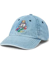 Polo Ralph Lauren Big & Tall Polo Bear Denim Ball Cap