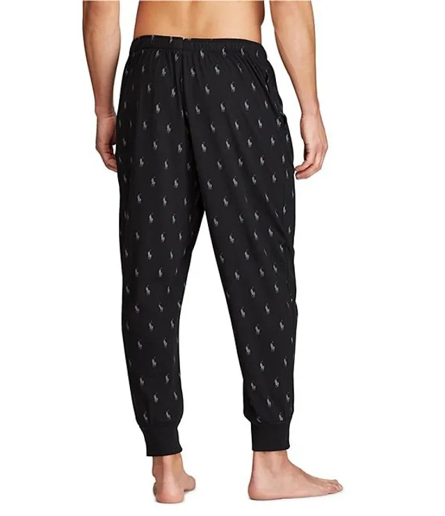 Polo Ralph Lauren Big Boys Abstract-Print Double-Knit Jogger Pants