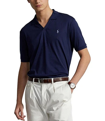 Polo Ralph Lauren Big & Tall Soft Cotton Johnny Collar Short Sleeve Shirt