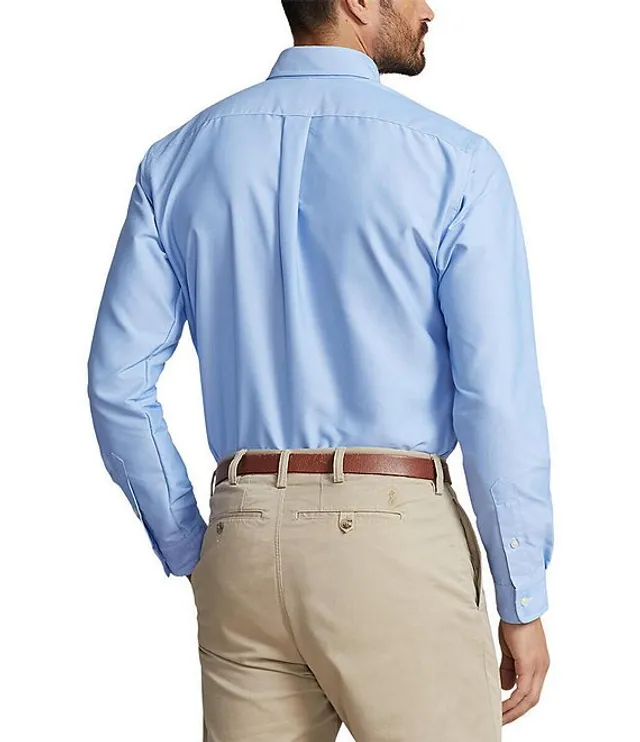Polo Ralph Lauren Big & Tall Solid Oxford Performance Stretch Long