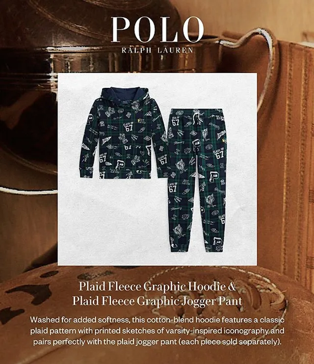 Polo Ralph Lauren Big Boys 8-20 Varsity Inspired Printed Fleece