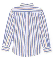 Polo Ralph Lauren Big Boys 8-20 Long-Sleeve Plaid Oxford Shirt