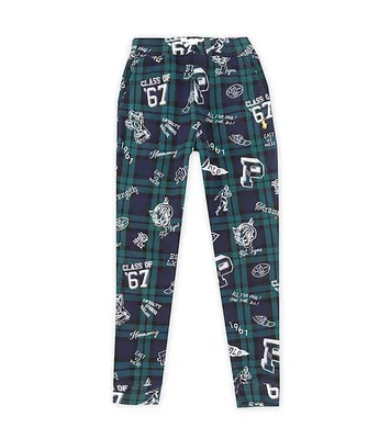 Polo Ralph Lauren Big Boys 8-20 Plaid Fleece Graphic Jogger Pants