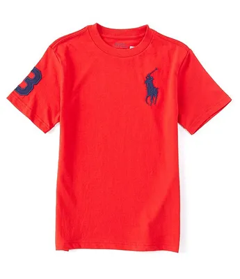 Polo Ralph Lauren Big Boys 8-20 Short-Sleeve Pony Crew Neck T-Shirt