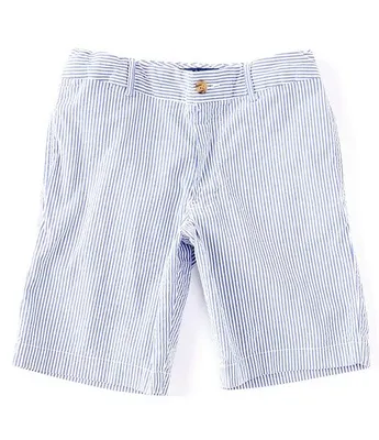 Polo Ralph Lauren Big Boys 8-20 Striped Stretch Seersucker Shorts