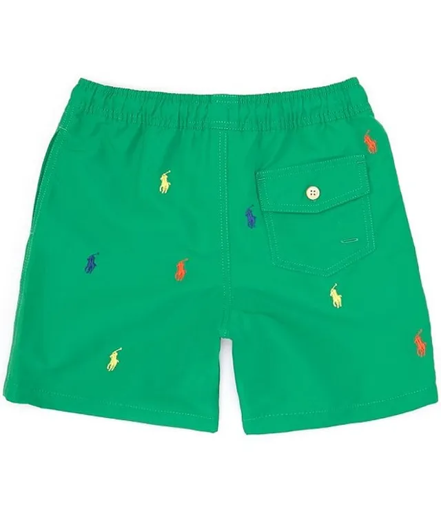 Polo Ralph Lauren Big Boys 8-20 Traveler Embroidered Pattern Swim