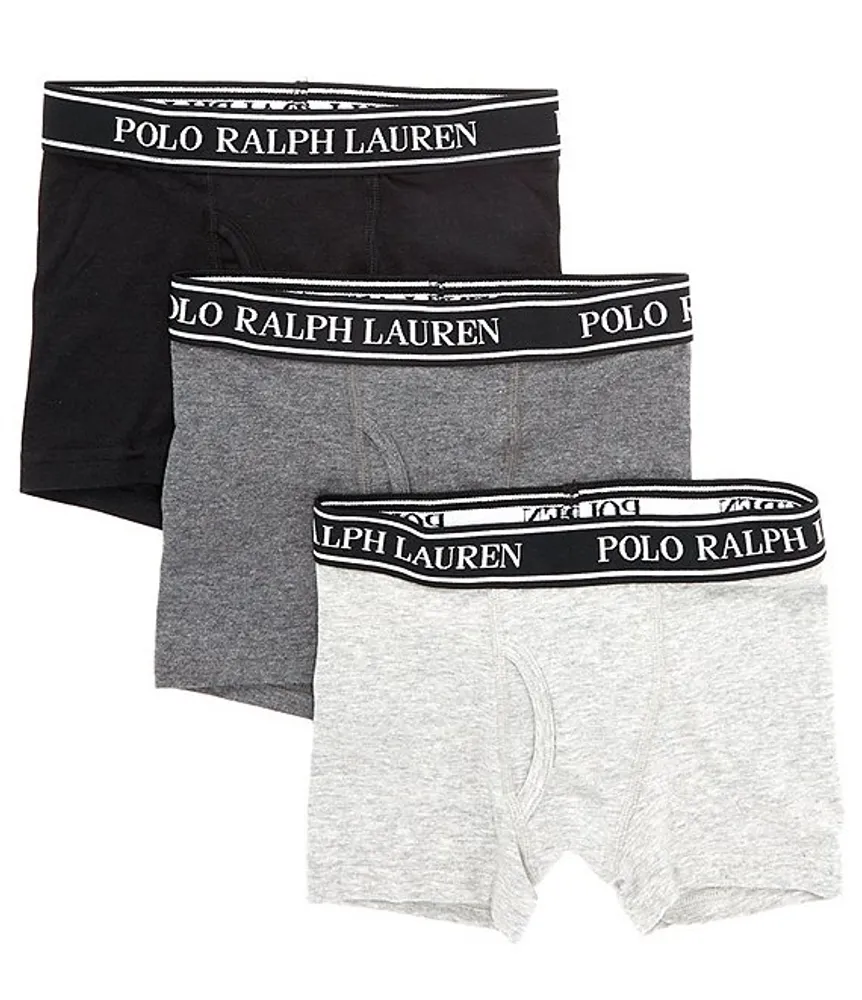 Polo Ralph Lauren Little/Big Boys 4-20 Stretch Knit Boxers 3-Pack