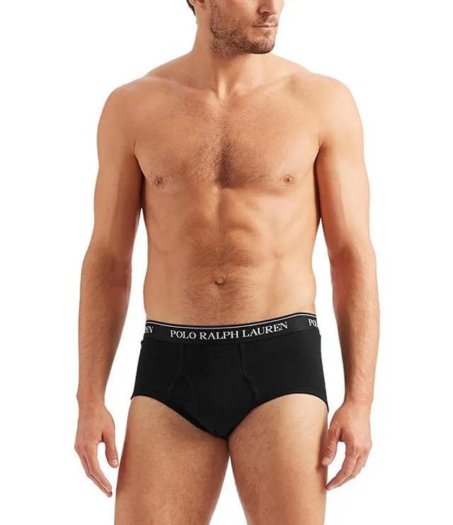 Polo Ralph Lauren Men's 6-Pack White Midrise Briefs