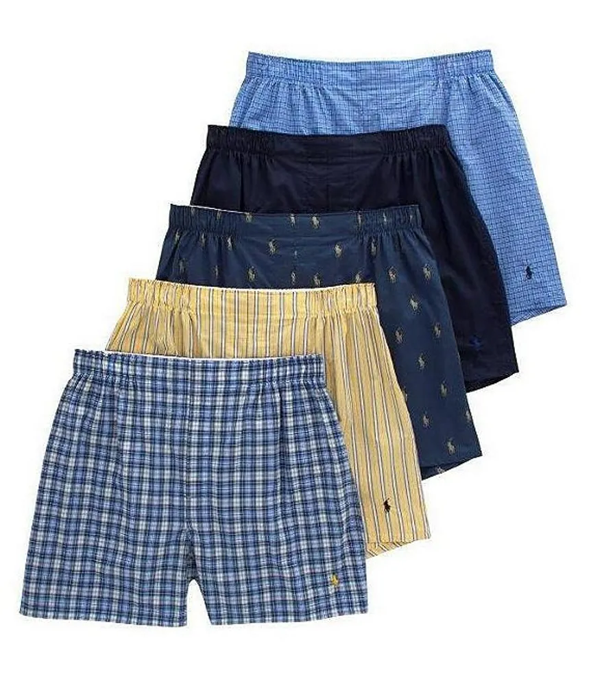 Polo Ralph Lauren Classic Fit Assorted 6 Inseam Boxer Briefs 3-Pack |  Dillard's