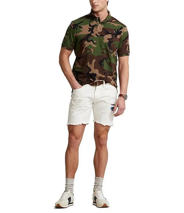 Polo Ralph Lauren Classic-Fit Camo Mesh Short-Sleeve Polo Shirt | Dillard's