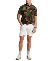 Polo Ralph Lauren Classic-Fit Camo Mesh Short-Sleeve Shirt