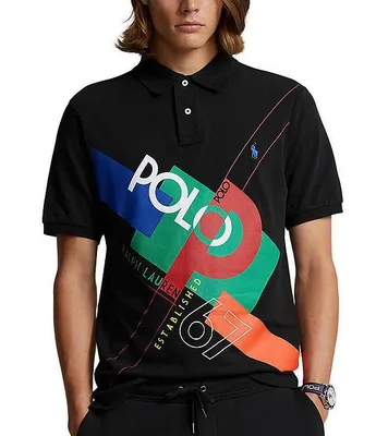 Polo Ralph Lauren Classic-Fit Logo Short Sleeve Mesh Shirt