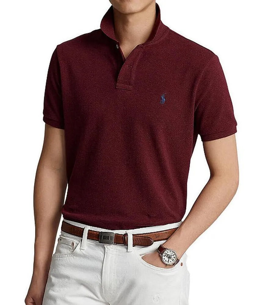 Classic Fit Mesh Polo