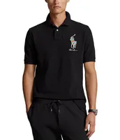 Polo Ralph Lauren Classic Fit Multicolor Big Pony Mesh Short Sleeve Shirt