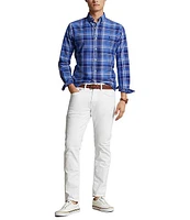 Polo Ralph Lauren Classic-Fit Plaid Oxford Long Sleeve Woven Shirt