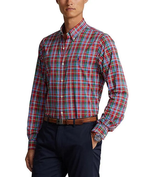 Lauren Ralph Lauren Long Sleeve Poplin Shirt, $69, Macy's