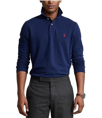 Polo Ralph Lauren Classic Fit Mesh Long Sleeve Shirt