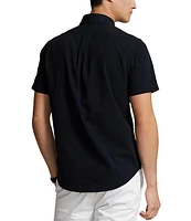 Polo Ralph Lauren Classic Fit Seersucker Short Sleeve Woven Shirt