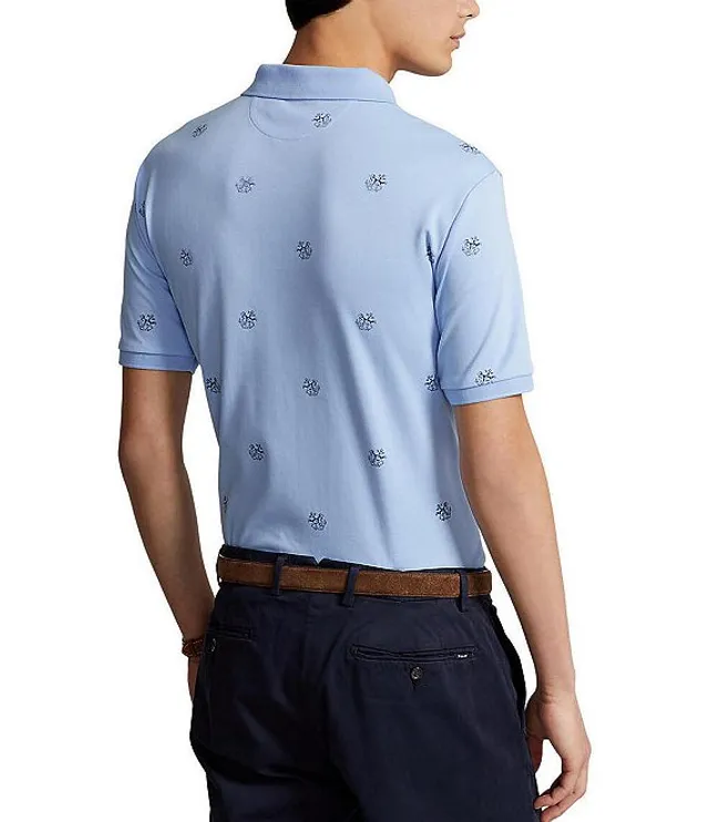 Polo Ralph Lauren Classic-Fit Multi-Colored Pony Soft Cotton Polo Shirt, Dillard's