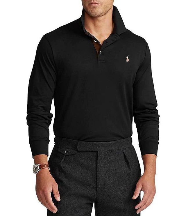 Polo Ralph Lauren Classic-Fit Soft-Touch Long-Sleeve Polo Shirt |  Alexandria Mall