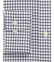 Polo Ralph Lauren Classic Fit Stretch Button-Down Collar Checked Poplin Dress Shirt