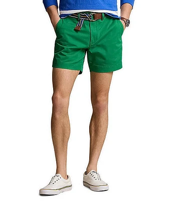 Polo Ralph Lauren Stretch Classic-Fit Chino 6#double; Inseam Shorts
