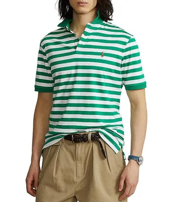 Polo Ralph Lauren Classic Fit Stripe Soft Cotton Short-Sleeve Shirt