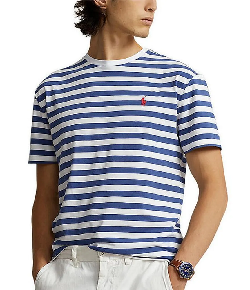 POLO RALPH LAUREN Classic Fit Jersey Graphic T-Shirt in White
